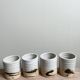 4 gobelets la Colombe Vallauris