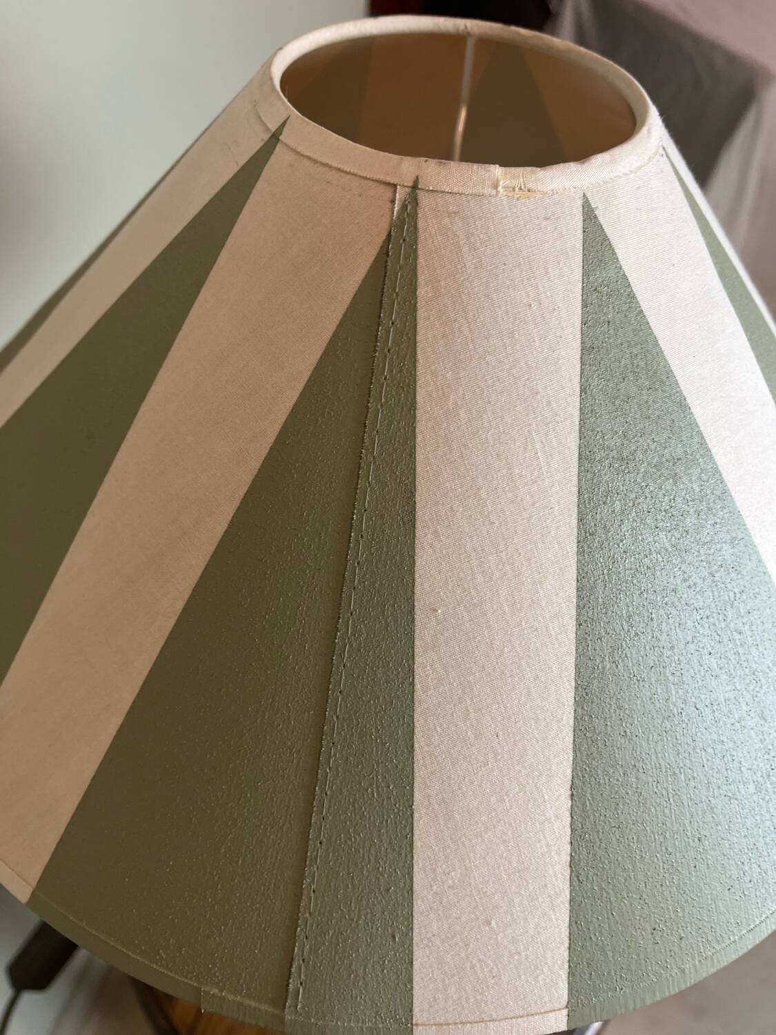 Celadon green lamp
