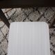 Stool formica light gray stripes