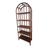Rattan shelf