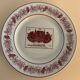 6 plates Limoges Grands Vins de Bordeaux and Châteaux du Médoc