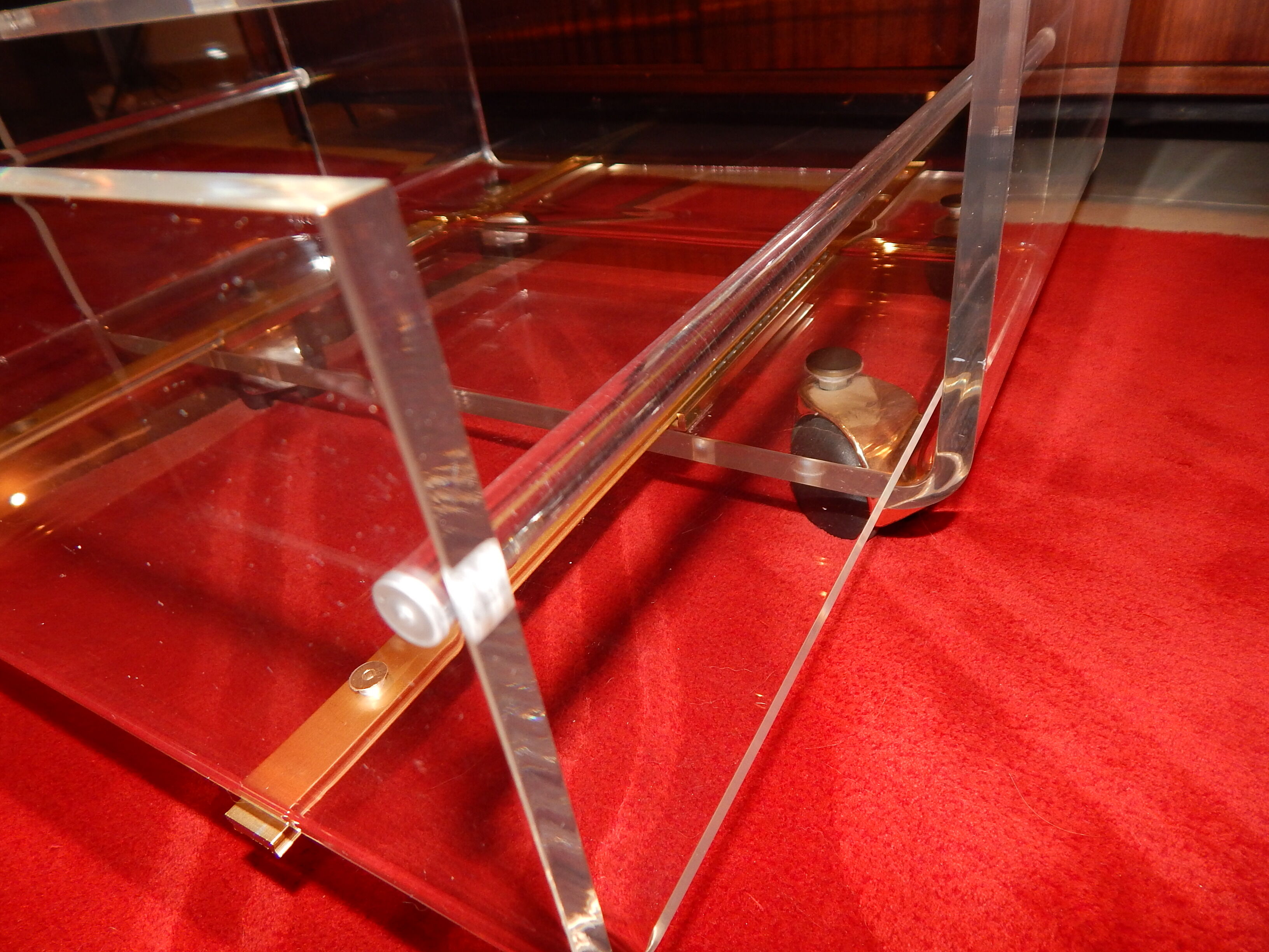 David Lange's altuglass serving table
