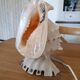 Lampe coquillage vintage