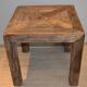 Table basse bois brut 1960