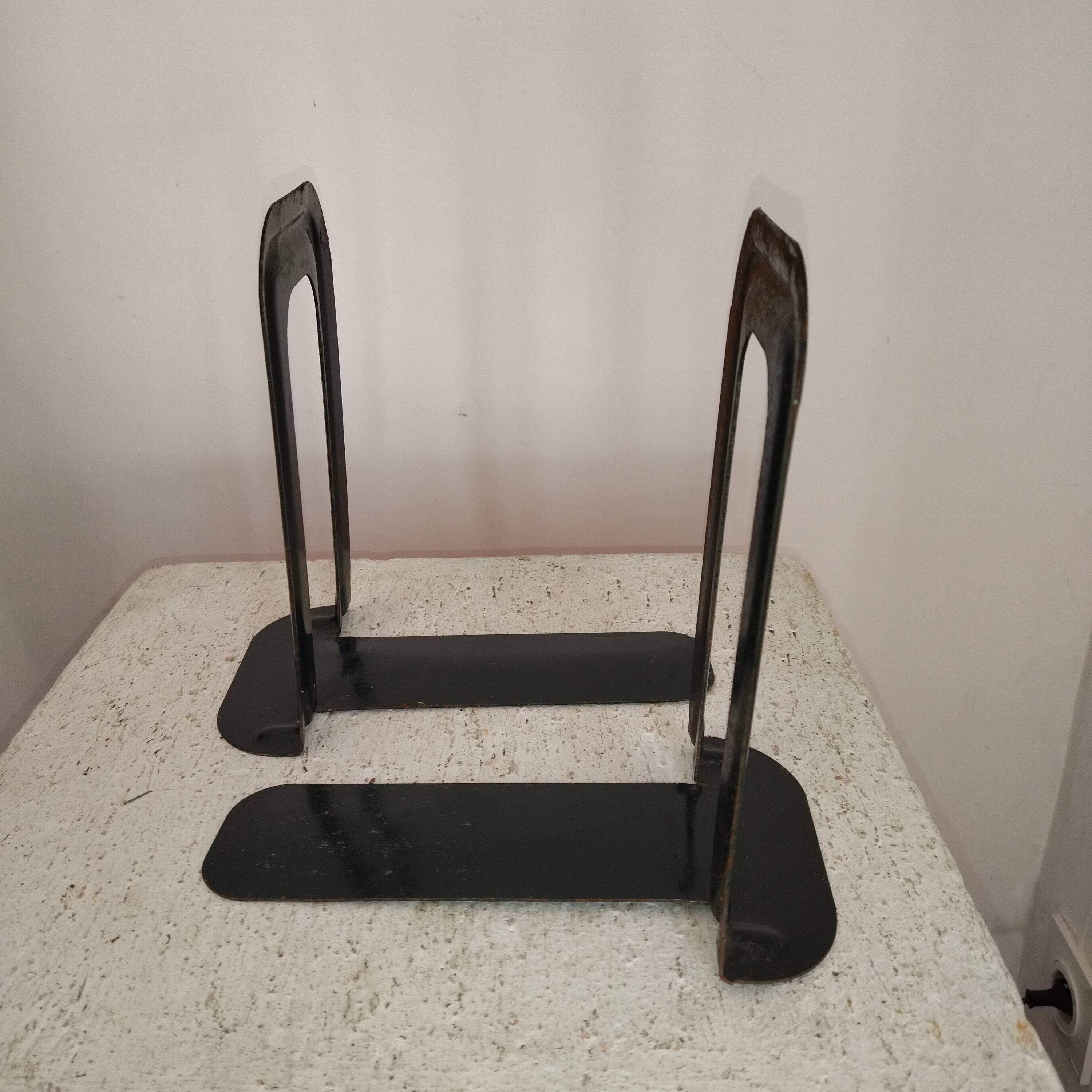 Pair of bookends 50 years fat ravel Clamart 50's bookends