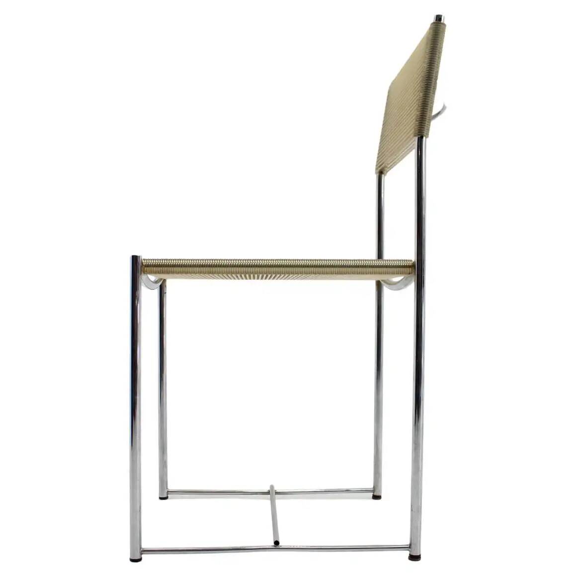 Mid-century set of 4 Spaghetti chairs by G. Belotti for Alias, Italy, 1979