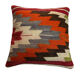 Vintage turkish kilim cushion cover 40 x 40 cm