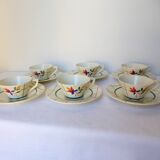 Vintage Gien coffee set, Tamaris model 2106102