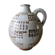 Enamelled sandstone vase by Joel Baudouin 1960s
