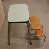 Stool step in vintage formica