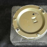 Vintage iced-effect ceiling light