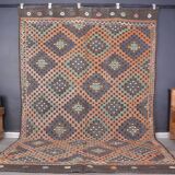 Oushak Vintage Handwoven Kilim Rug sku1861