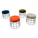 4 T1 stools by Verner Panton, 1960s design