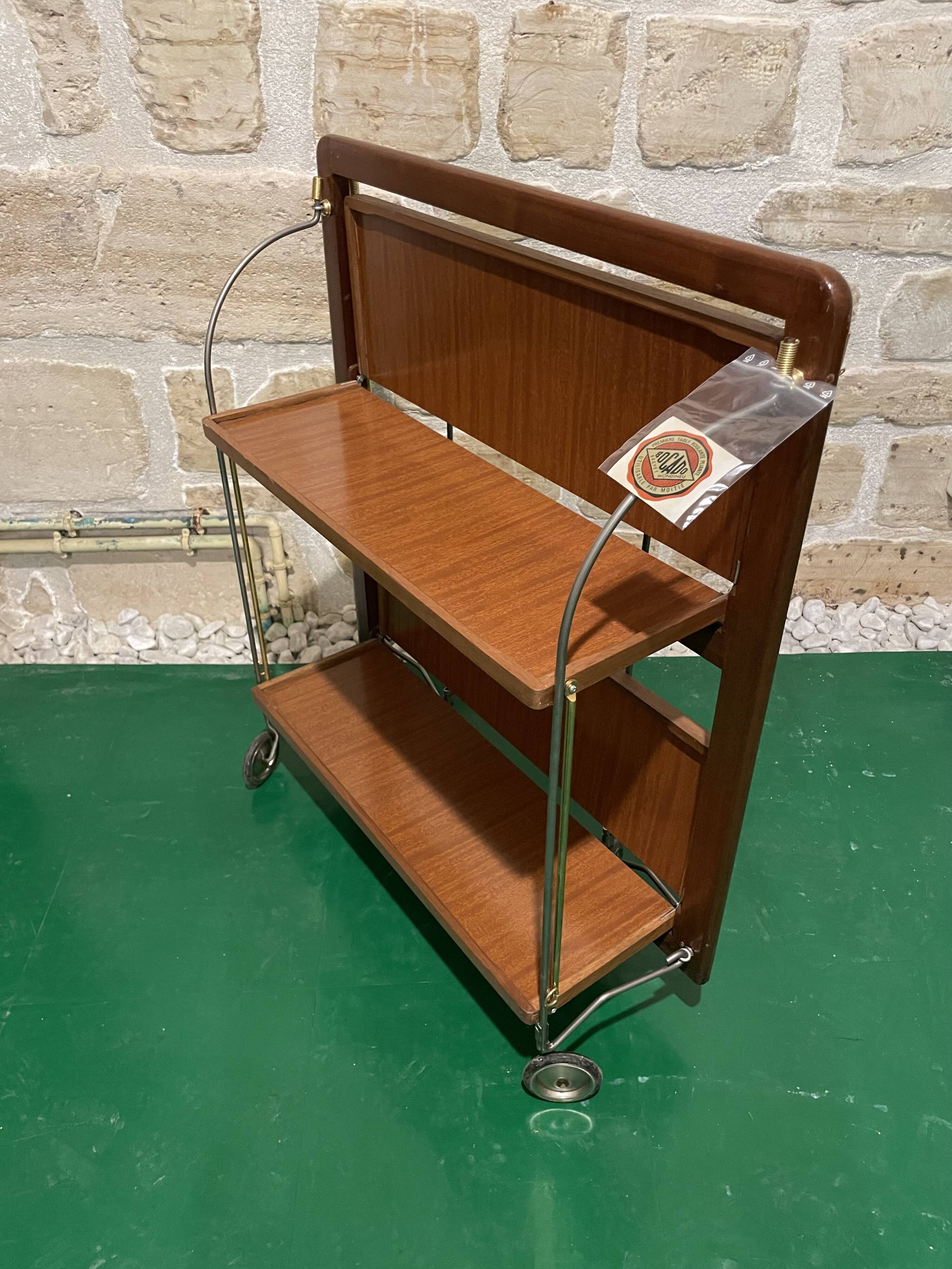 Bocado folding serving cart