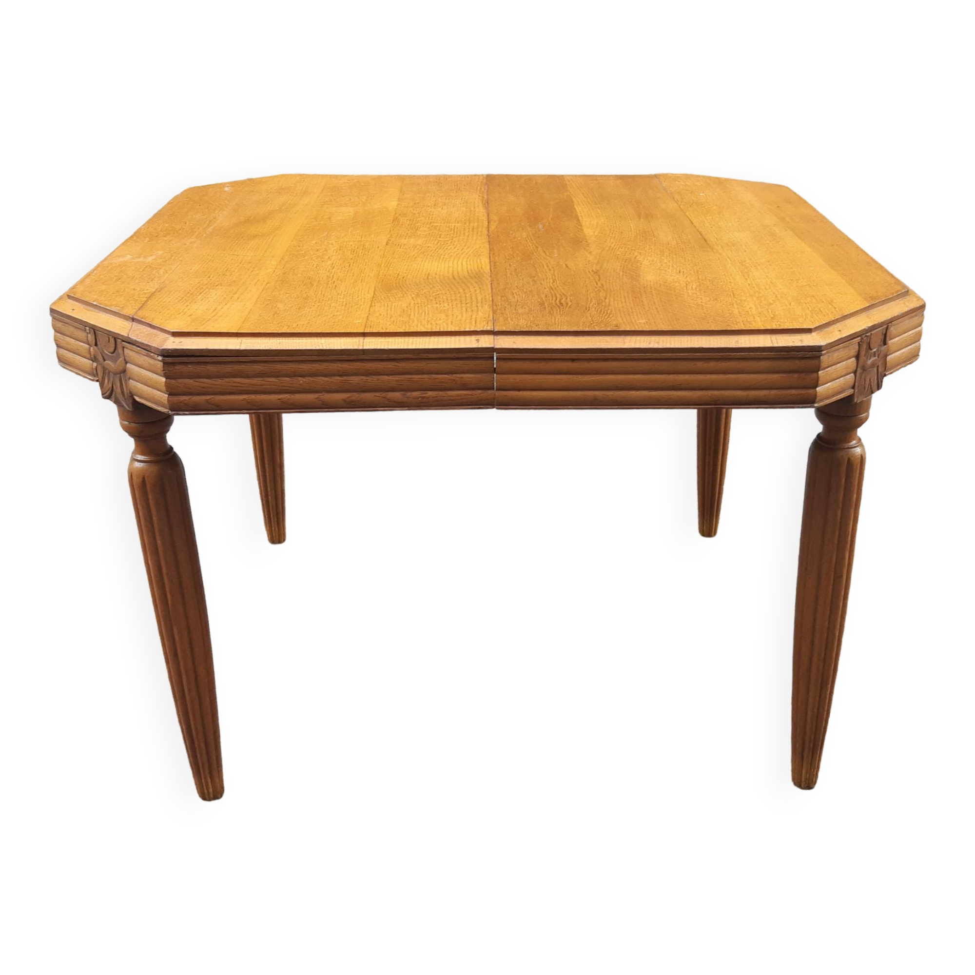Solid oak art deco table