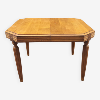 Solid oak art deco table