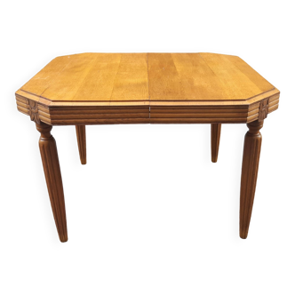 Solid oak art deco table