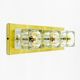 Large Crystal Glass & Brass Wall Lights - Peill & Putzler, Germany, 1970s
