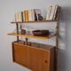 Ergo wall shelf in teak, Vintage Scandinavian 1960s