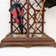 Coat rack or hall tree, 19th century - patinated cast iron imitating bamboo