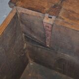 Bench chest oak end XIX