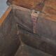 Bench chest oak end XIX