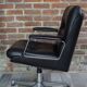 Fauteuil de bureau en cuir " Vaghi "design italien