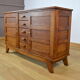 Buffet signed René Gabriel vintage 1950