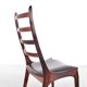 Suite of 4 Scandinavian rosewood chairs from Rio
