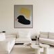 Original abstract on stretched canvas "soft balance"