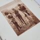 Photogravure ancienne, 1930, chasseurs Massaï