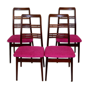 Set de 4 chaises en teck, - svante