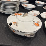 B&C Limoges porcelain tableware, France