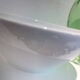 White porcelain salad bowl