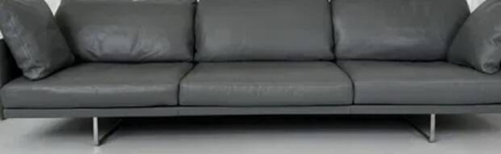 Canapé en cuir, Canapé design en cuir Stricto Sensu de Didier Gomez pour Ligne Roset