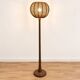 Oak floor lamp