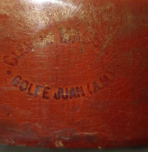 CLEMENT POT ON COLUMN CLEMENT MASSIER