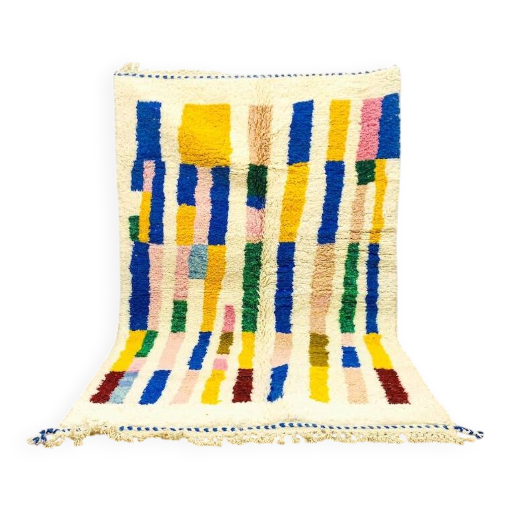 Handcrafted Moroccan rug decorated 200cm x 300cm