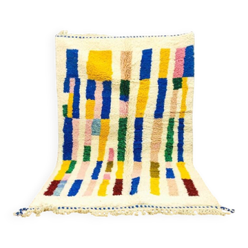 Tapis marocain artisanal décoré 200cmx300cm