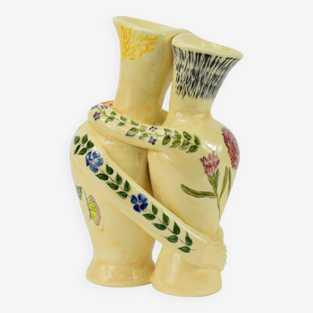 vase couple en céramique