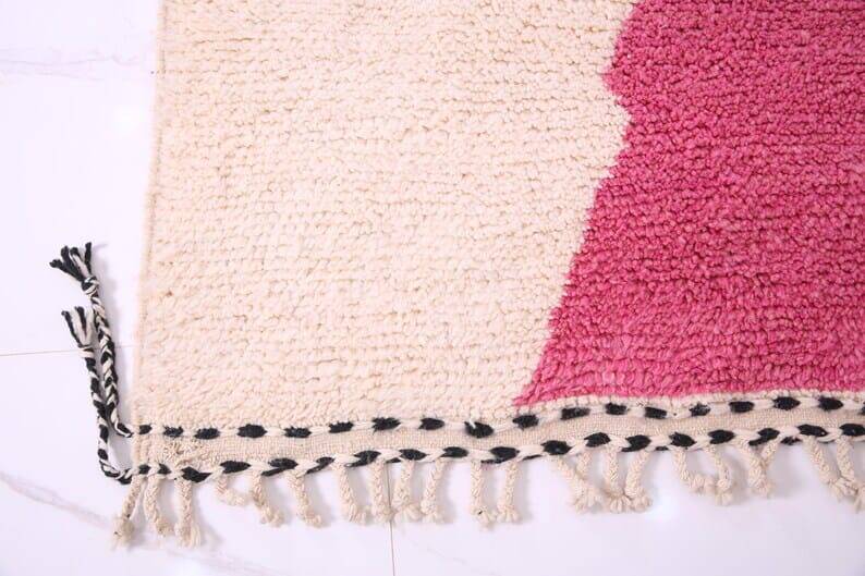 Tapis beni ouraine à moto coloré traditionnel taille 1,5/2,5 m