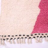 Tapis beni ouraine à moto coloré traditionnel taille 1,5/2,5 m