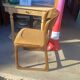 Chaise Traineau Baumann vintage