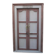 Porte indienne en vieux teck