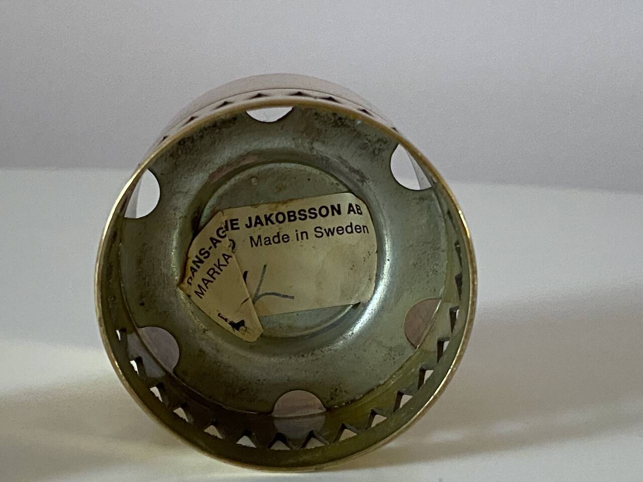 1x candle holder Typ L63 Design Hans Agne Jakobsson for Markaryd Sweden