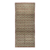 Tapis de couloir vintage. Tapis de couloir à motif floral. Tapis d'escalier fait main.