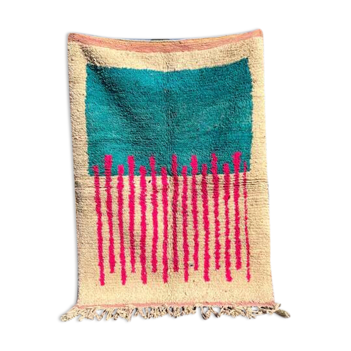 Traditional handmade Berber rug size 150 x 250 cm