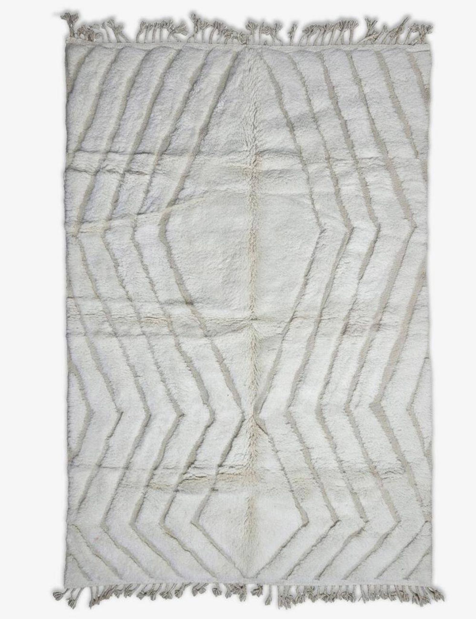 Berber white rug - 300 x 196 cm