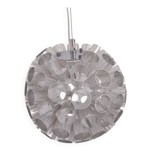 Lampe Space Age aluminium