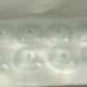 Set of eight limoges porcelain dessert plates Annie Grenade